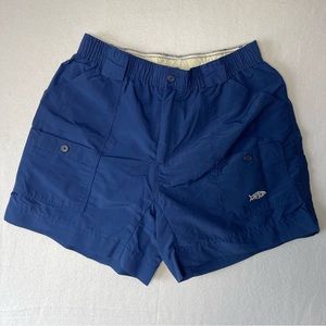 AFTCO Shorts Men’s Size 36 Fishing Hiking outdoors Nylon Utility Elastic Waist